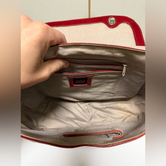 HOBO International Red Leather Handbag - Picture 9 of 15
